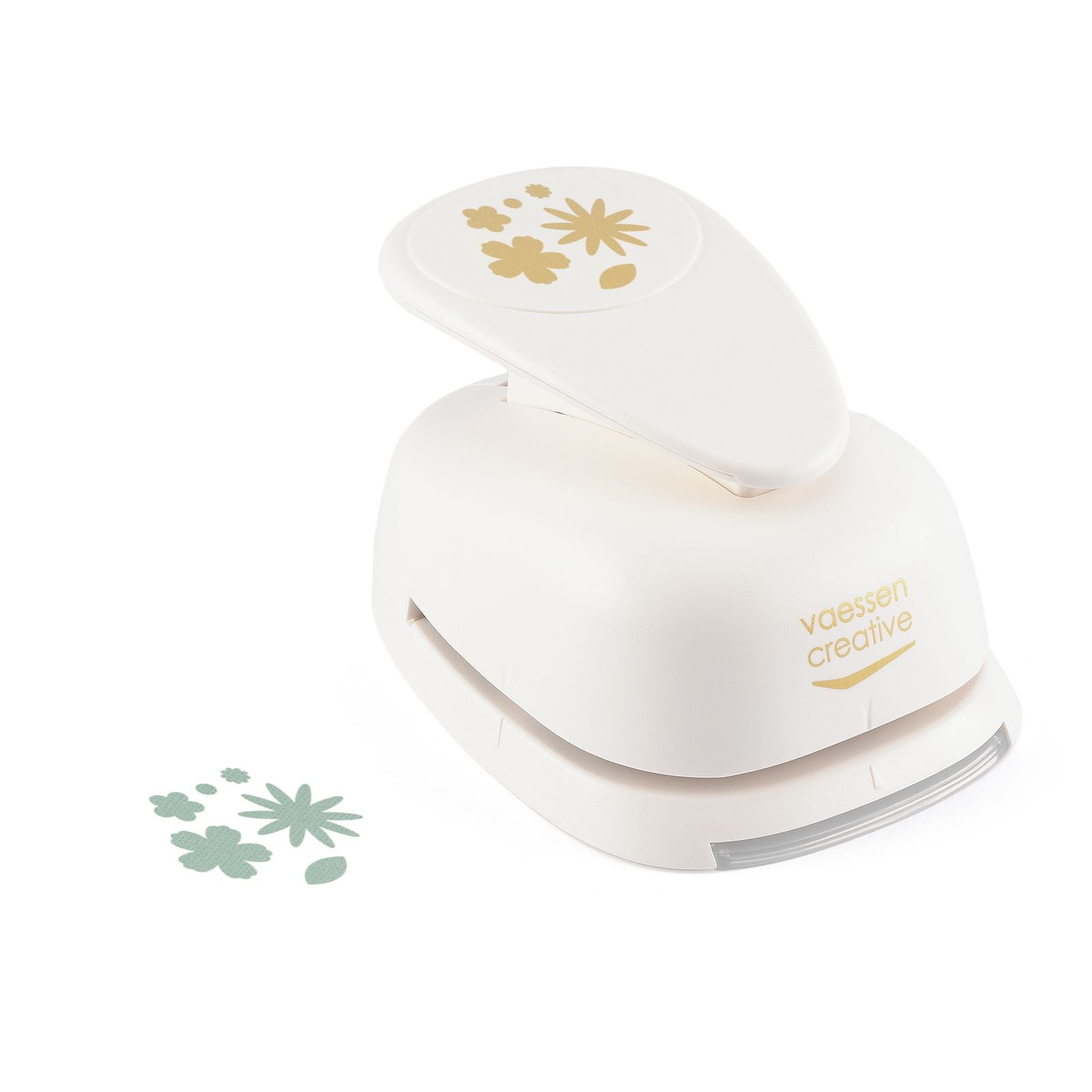 Vaessen creative • figurine punch fleur set jumbo+ ø6cm