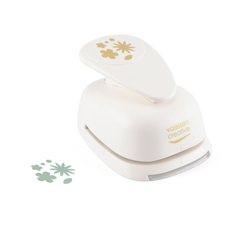 Vaessen creative • figurine punch fleur set jumbo+ ø6cm