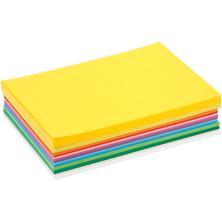 Carton ressort Colortime, a5, feuille 148x210 mm, 180 g, différentes couleurs, 300 feuilles différentes 1 boîte