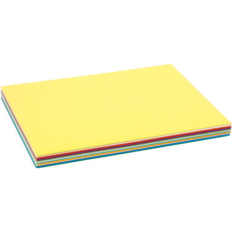 Carton ressort Colortime, a5, feuille 148x210 mm, 180 gr, différentes couleurs, 60 feuilles diverses 1 boîte