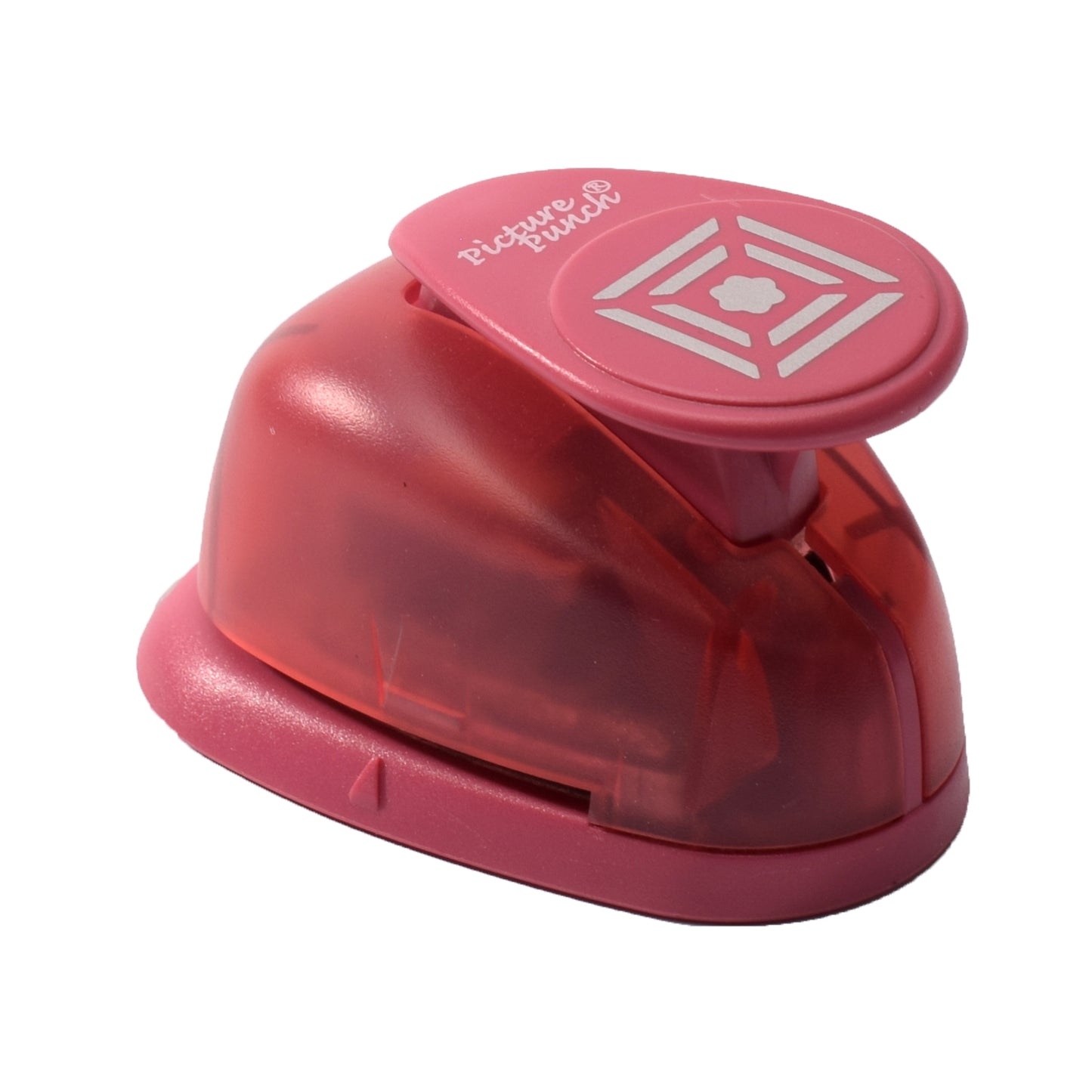 Vaessen creative • figurine punch fleur dans cadre moyen