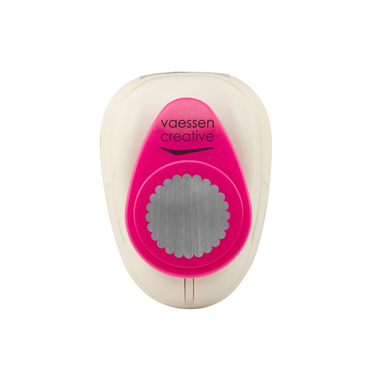 Vaessen creative • figure poinçon cercle festonné moyen