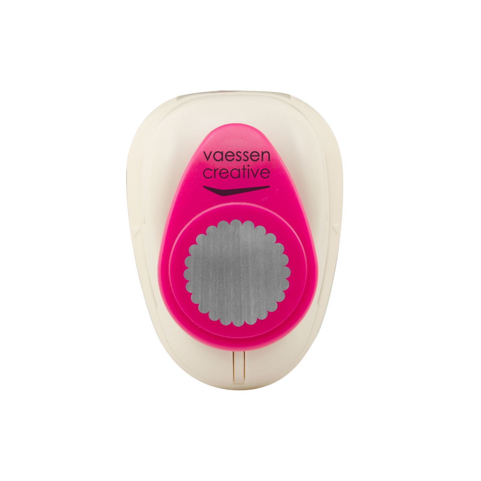 Vaessen creative • figure poinçon cercle festonné moyen