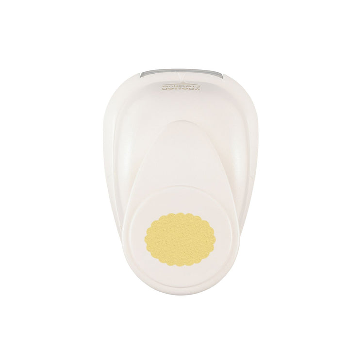 Vaessen creative • poinçon figure ovale festonné moyen 2,5x1,7cm