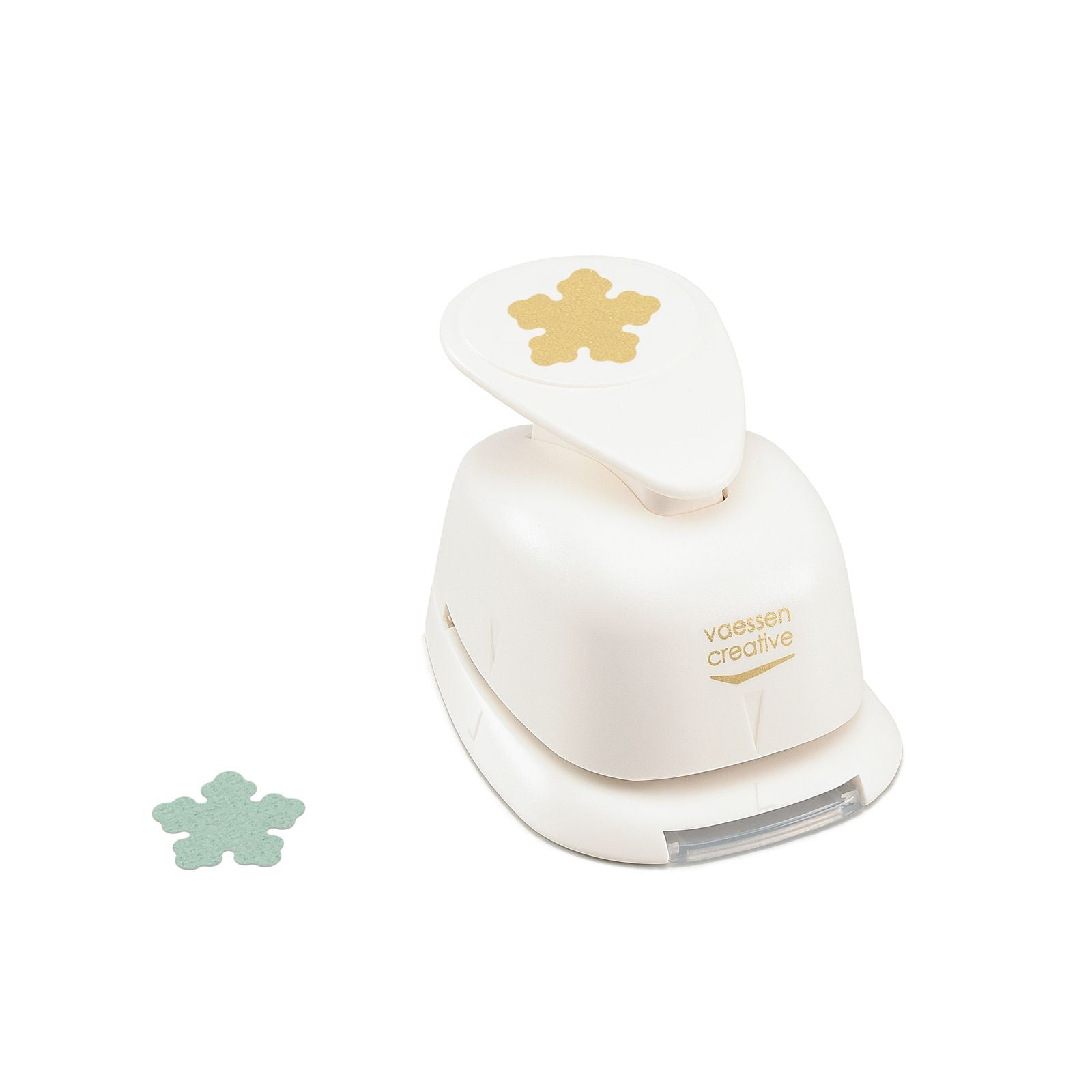 Vaessen creative • figurine perforatrice fleur de neige moyen ø2,5cm