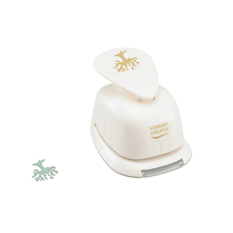 Vaessen creative • figure punch arbre moyen 2,54x2,5cm