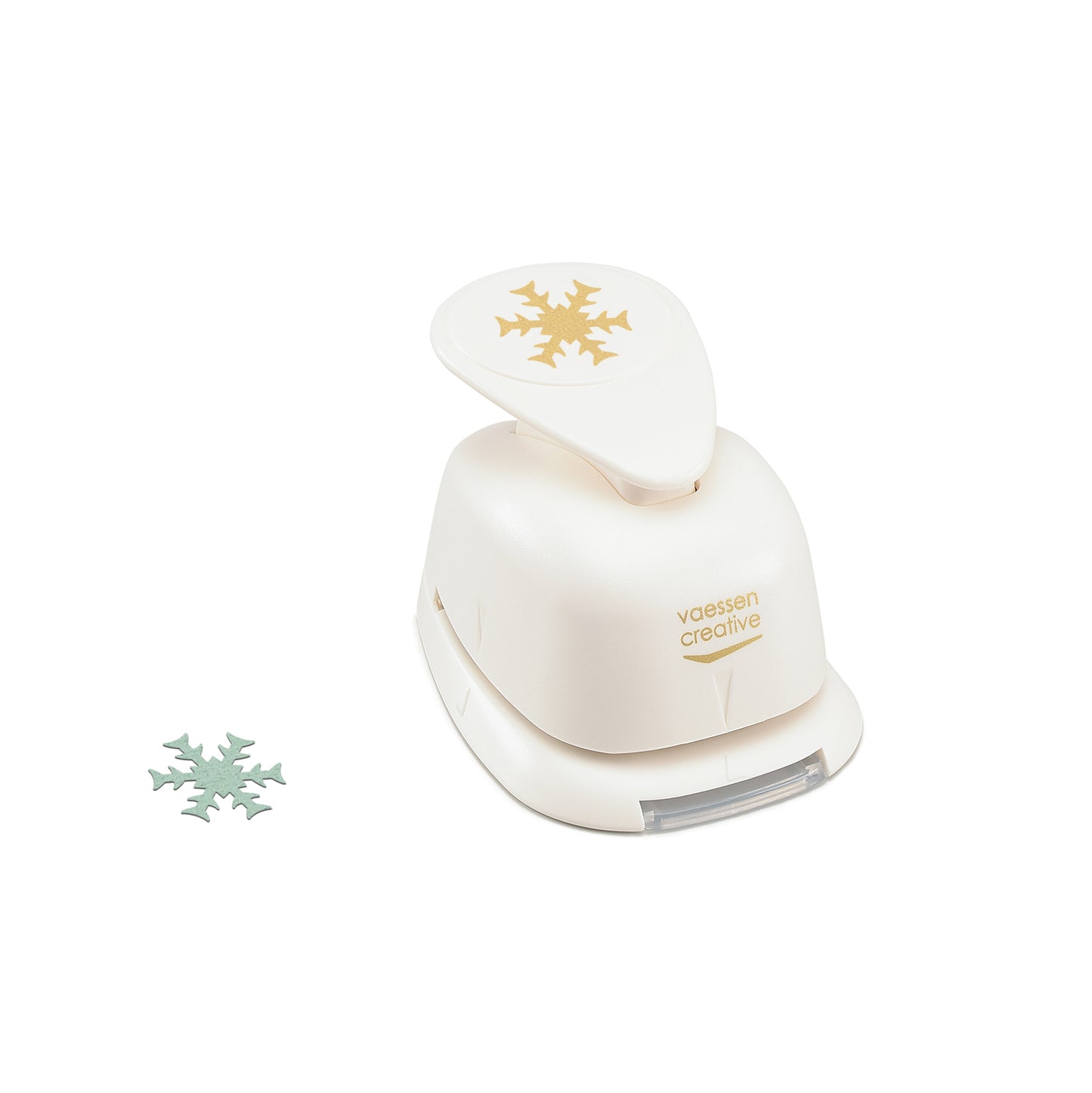 Vaessen creative • figurine punch flocon de neige hiver murmure moyen