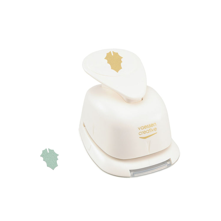 Vaessen creative • figure punch feuille de houx moyen 1,9x2,4cm