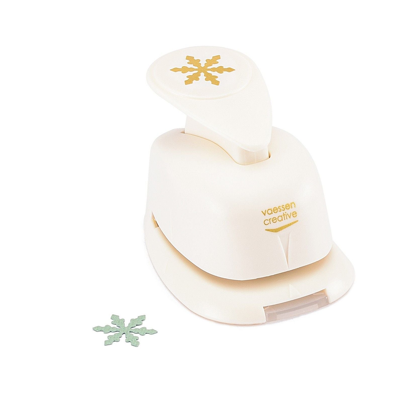 Vaessen creative • figurine punch flocon de neige frostfire petit