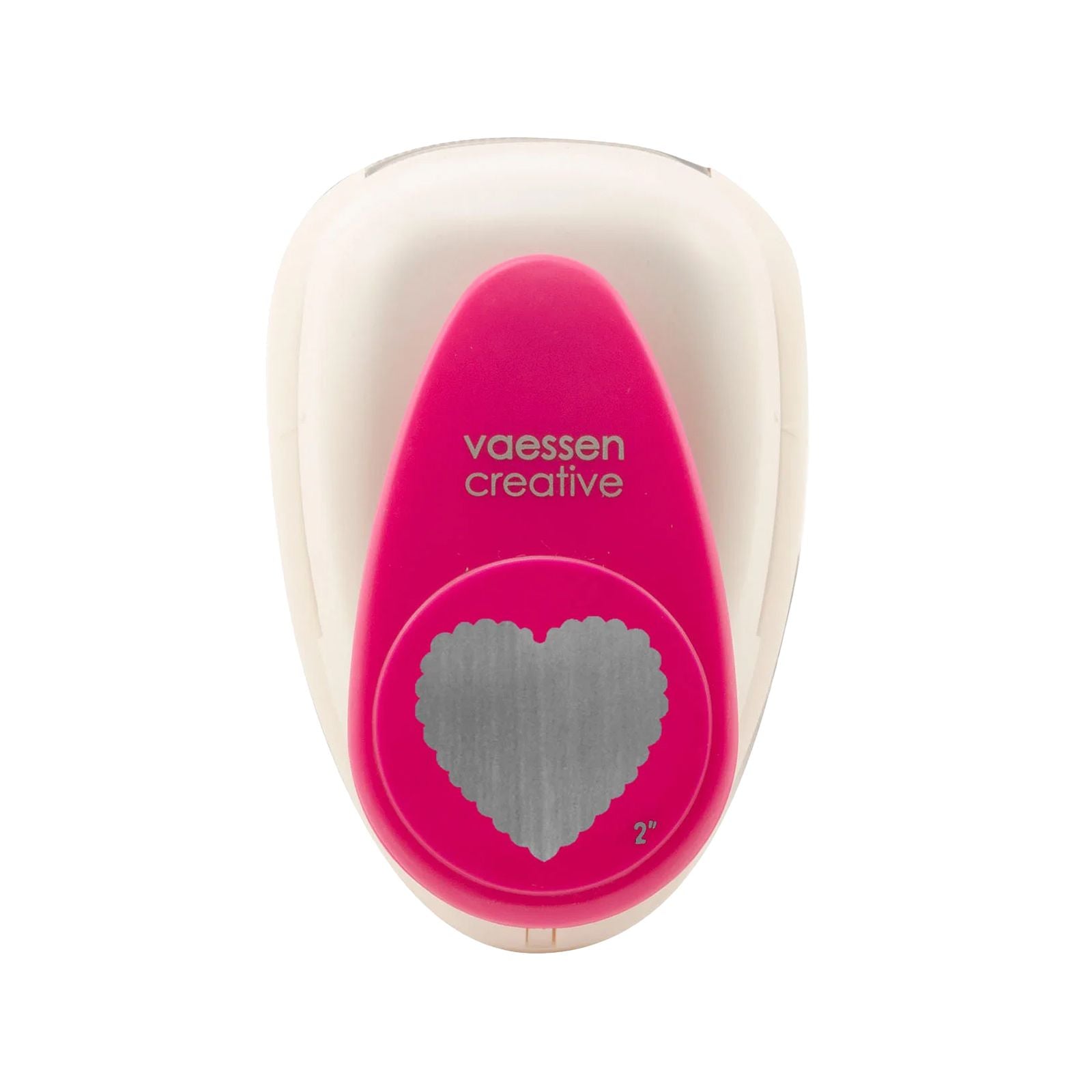 Vaessen creative • figurine punch coeur pétoncle jumbo