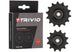 Trivio - roues de dérailleur 12 roulements inox 14t