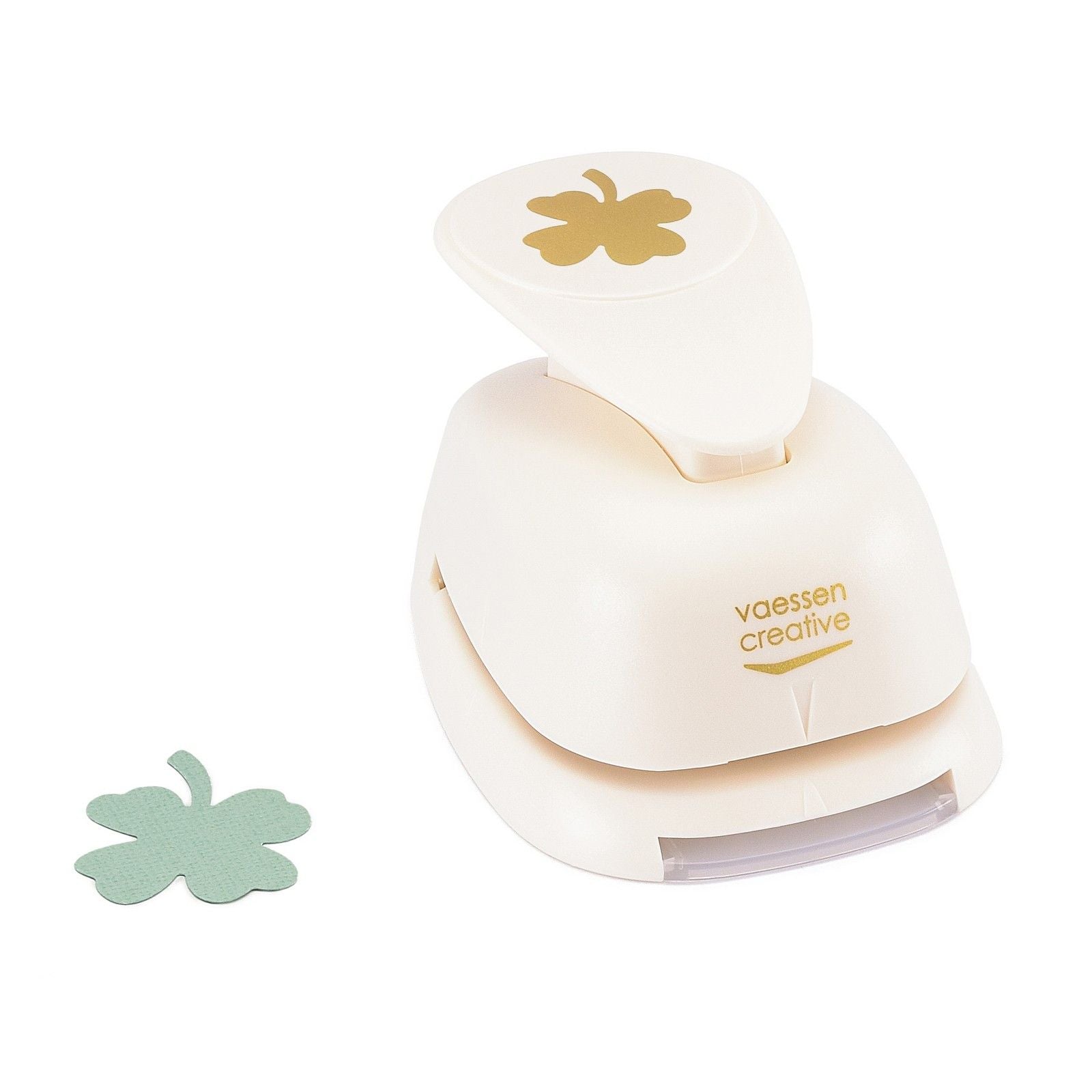 Vaessen creative • figurine punch trèfle à quatre feuilles maxi