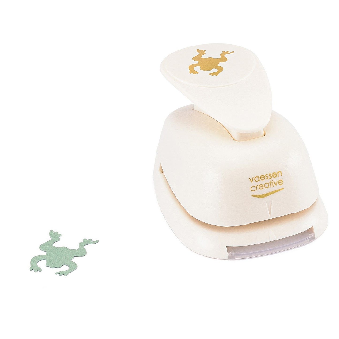 Vaessen creative • figurine punch grenouille maxi