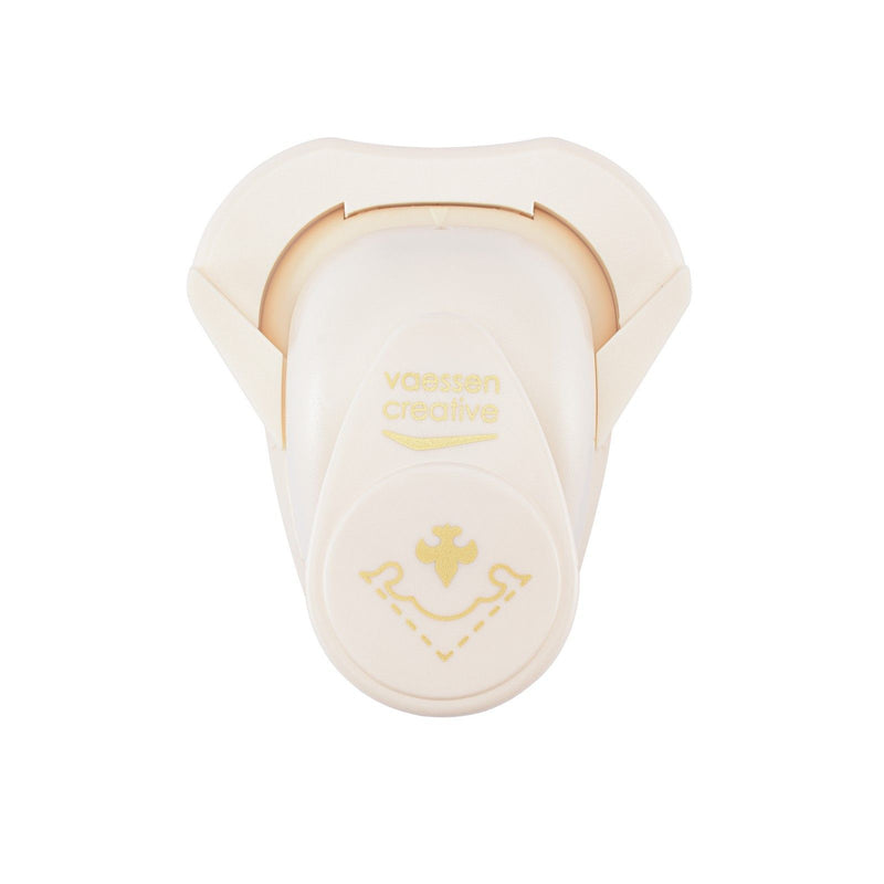 Vaessen creative • perforatrice d'angle lys avec bord décoratif 1,8x2,2cm