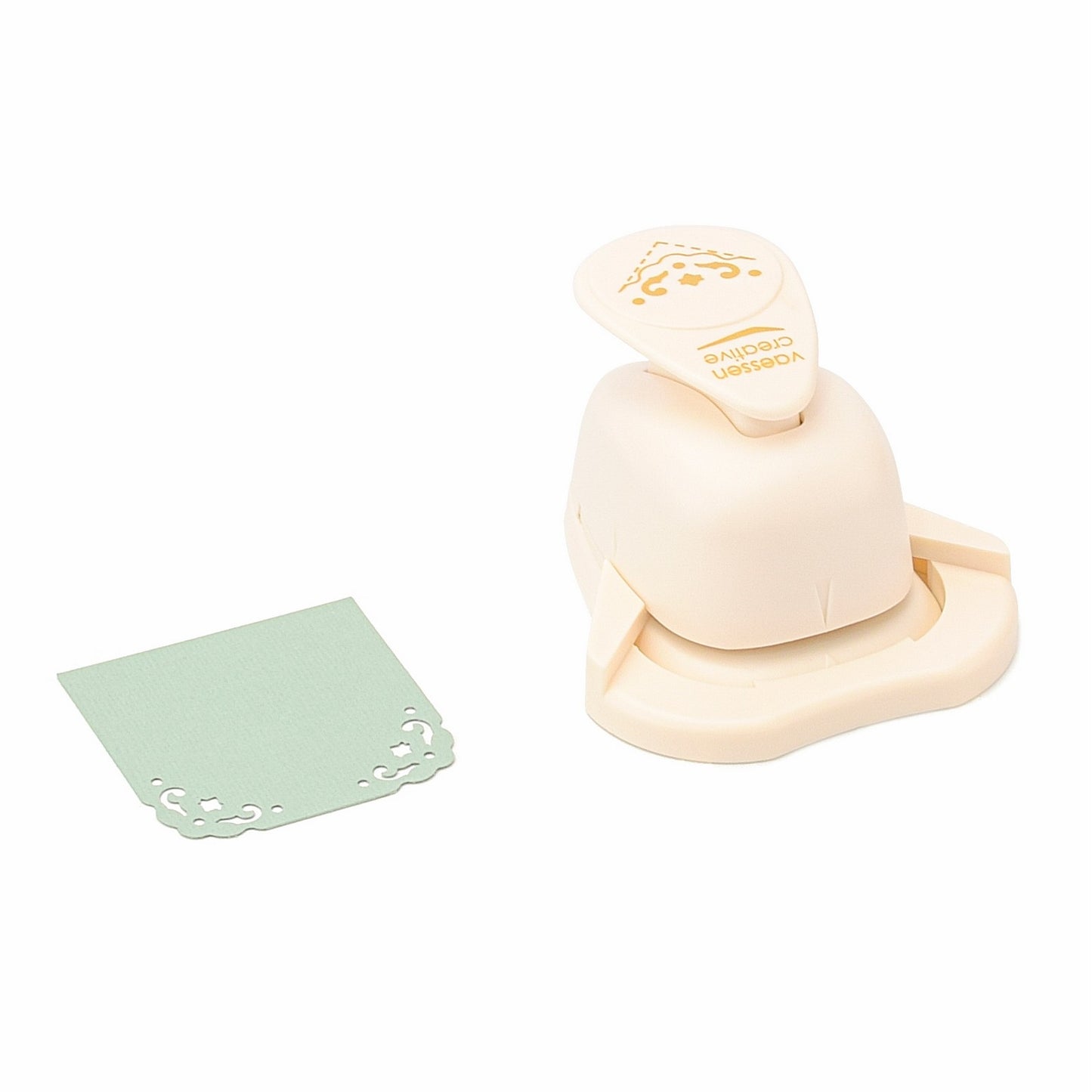 Vaessen creative • perforatrice d'angle étoile avec bord décoratif 1,7x2,4cm
