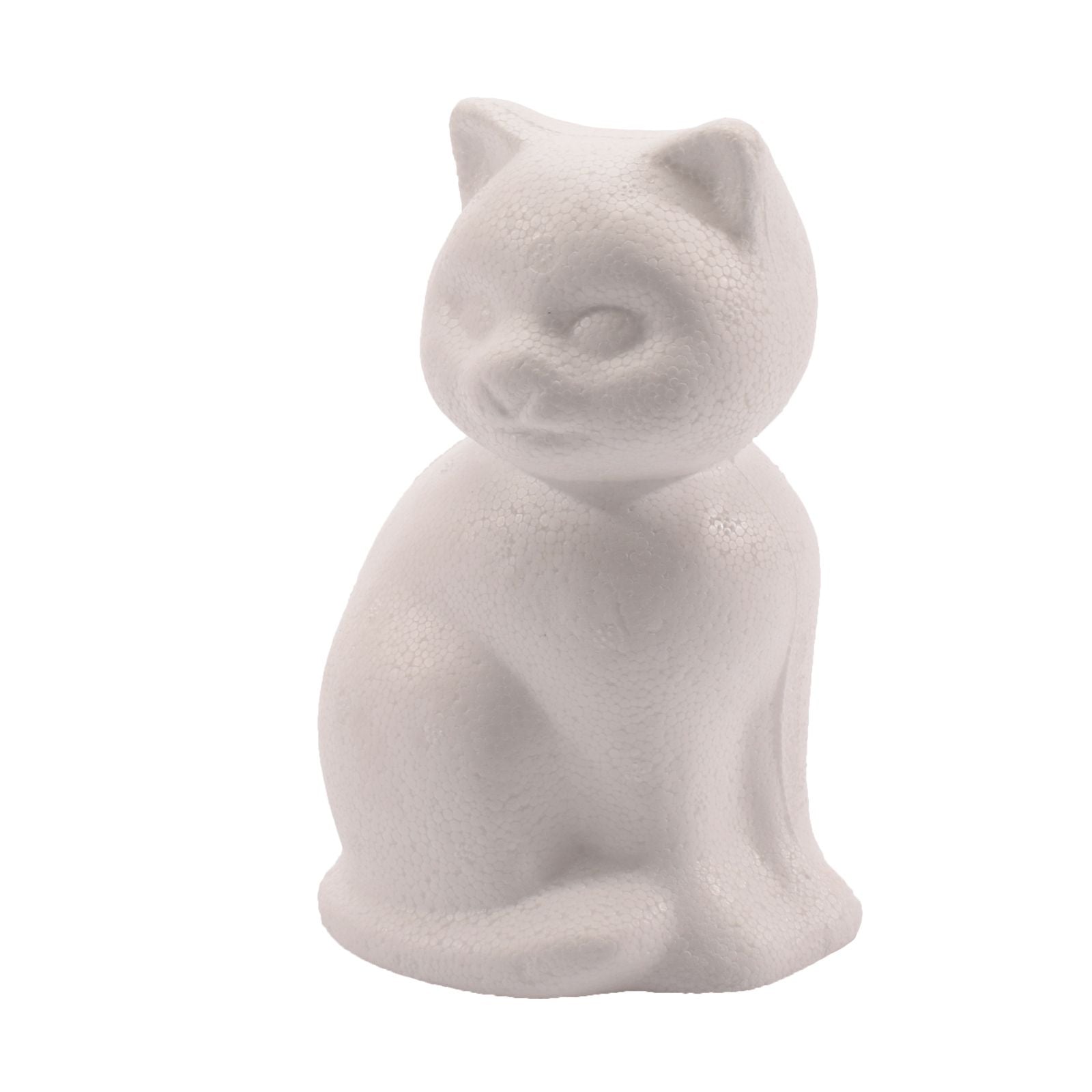 Vaessen creative • chat en polystyrène petit 13cm