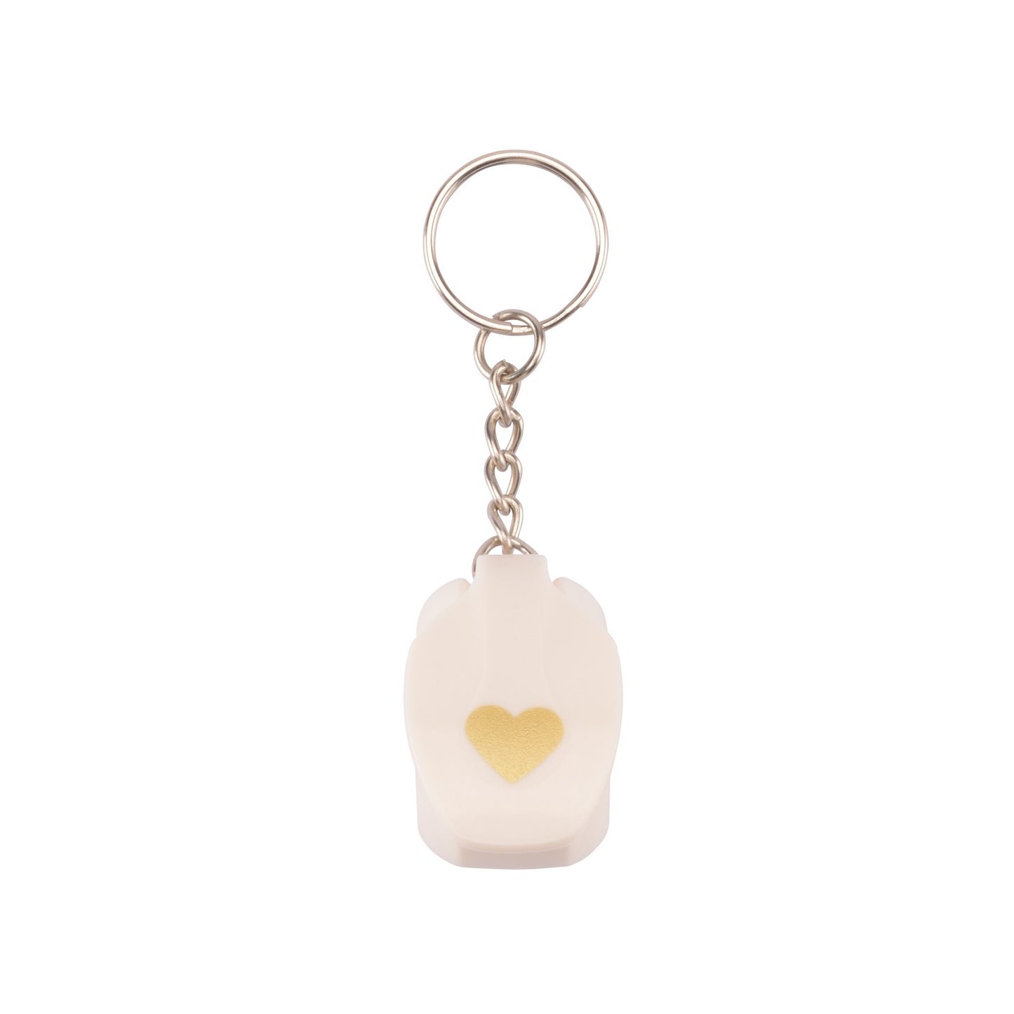 Vaessen creative • porte-clés poinçon coeur 8x9,5mm