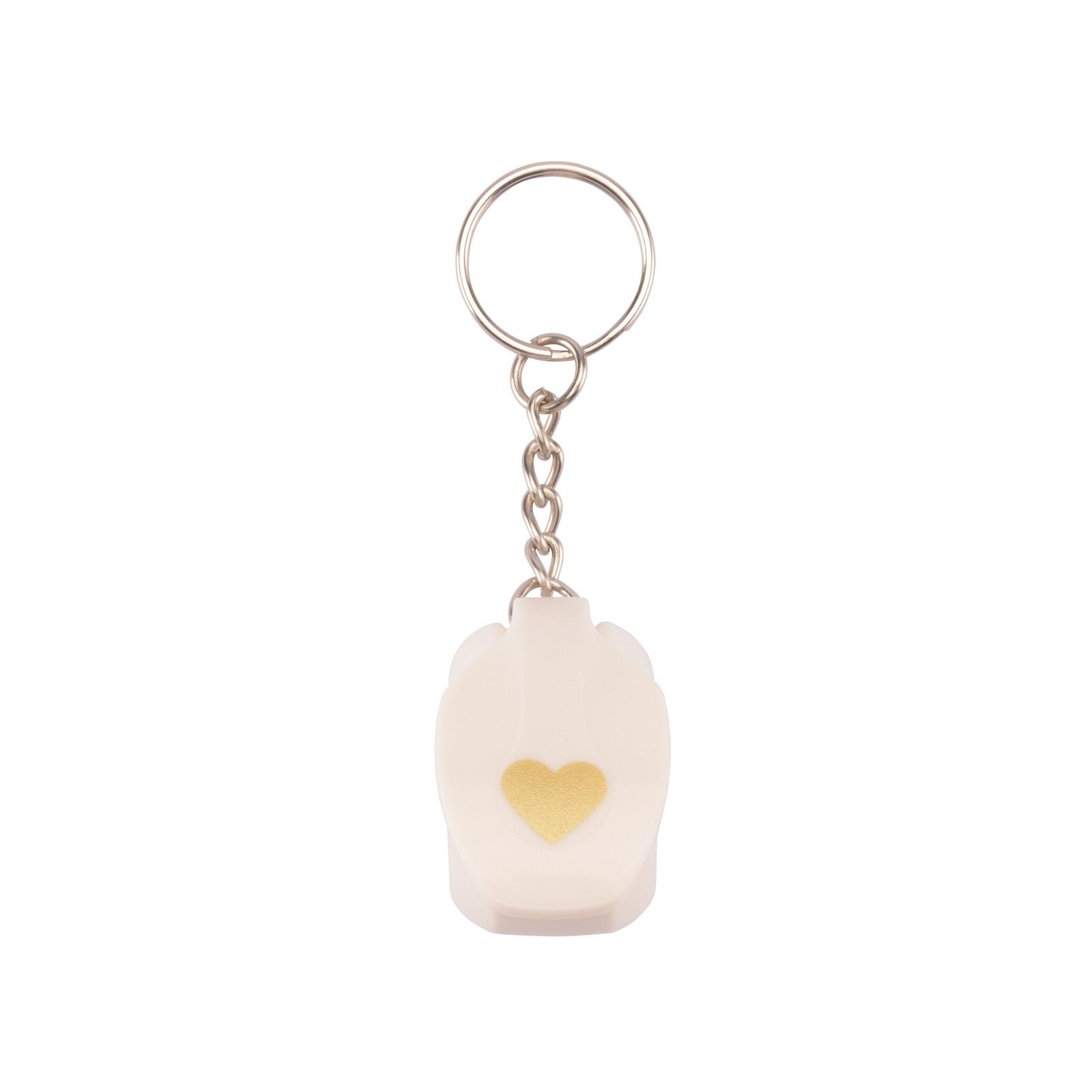 Vaessen creative • porte-clés poinçon coeur 8x9,5mm