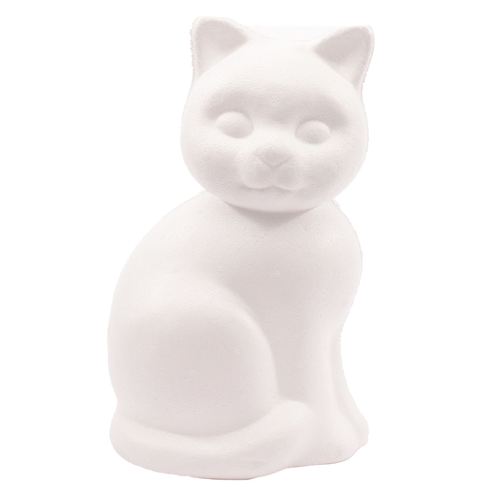 Vaessen creative • chat en polystyrène grand 24cm