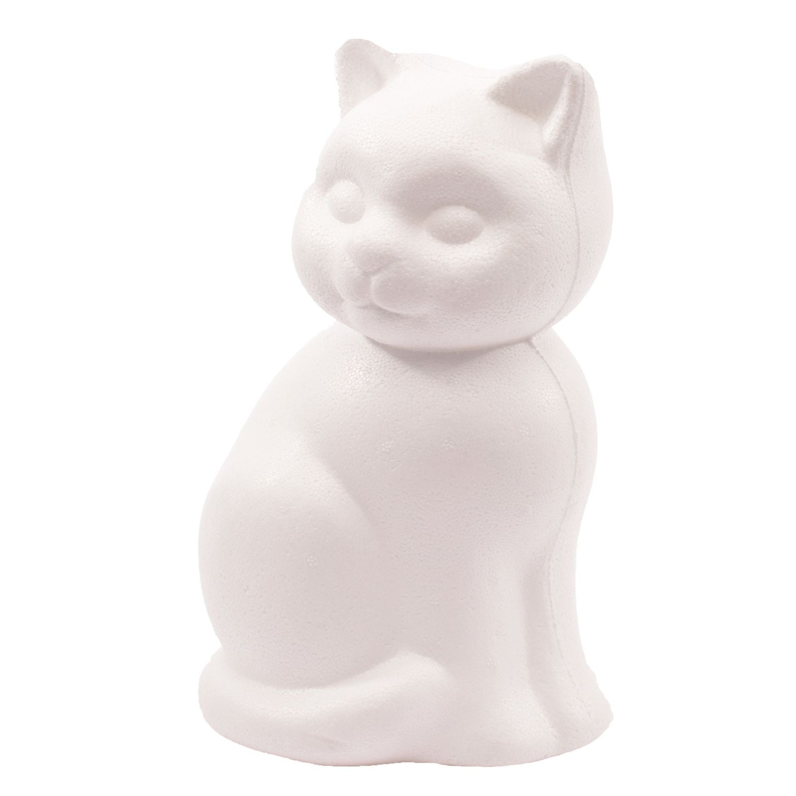 Vaessen creative • chat en polystyrène grand 24cm