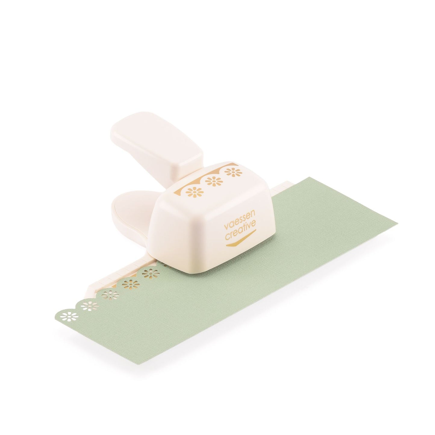 Vaessen creative • bordure perforatrice fleurs droite