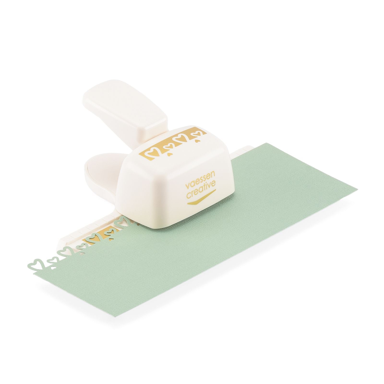 Vaessen creative • bordure ludique punch coeurs