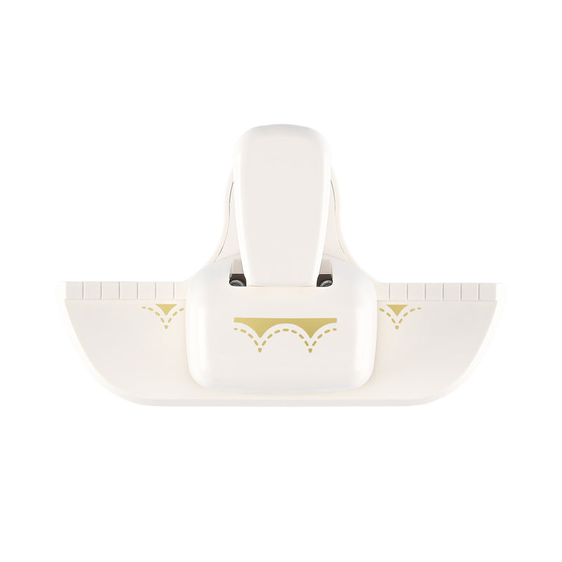 Vaessen creative • point de broderie perforateur de bord ondulé