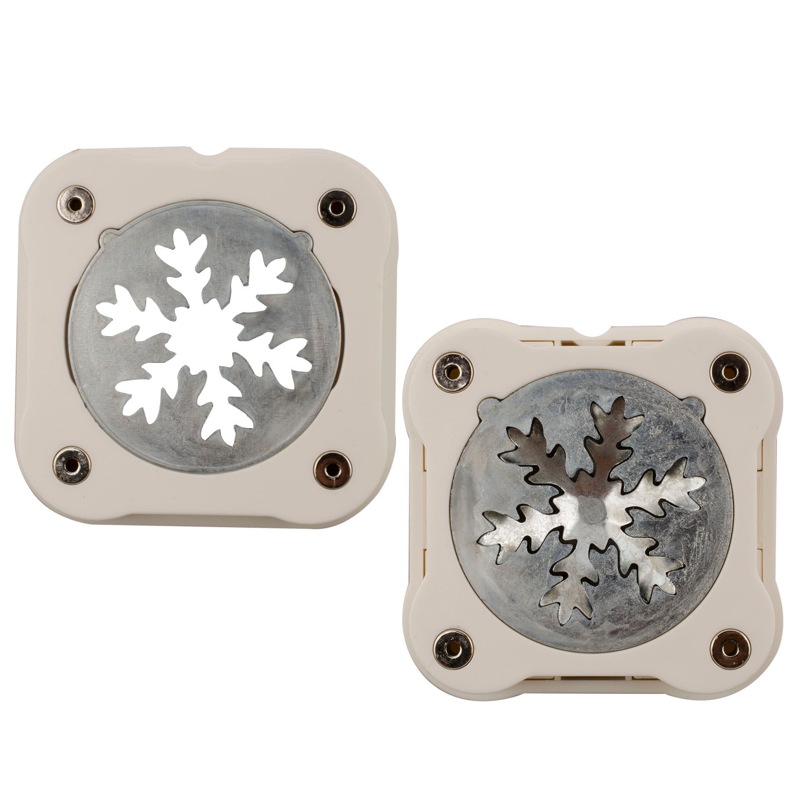 Vaessen creative • perforatrice magnétique flocon de neige 3,8x3,8cm