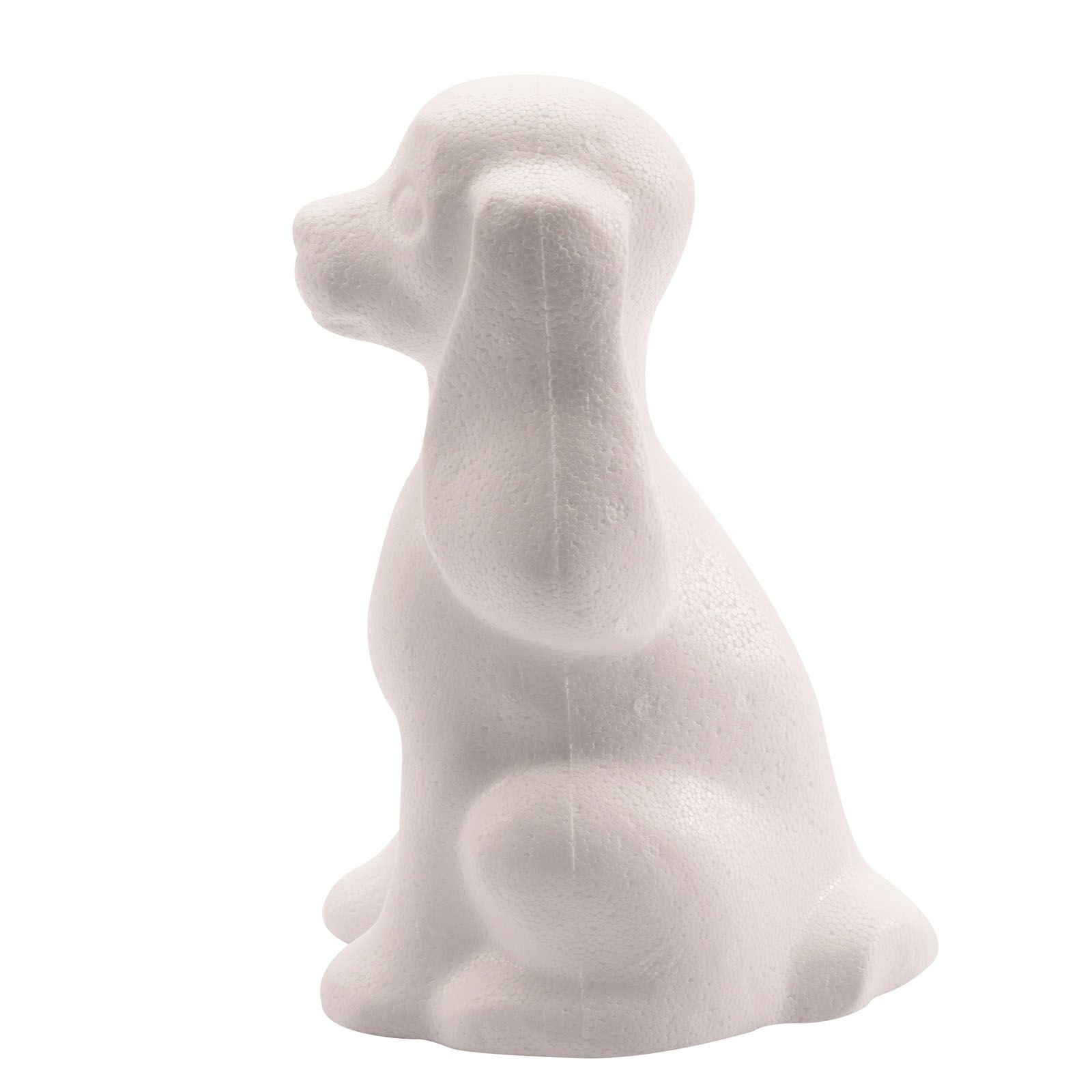 Vaessen creative • chien en polystyrène 24cm
