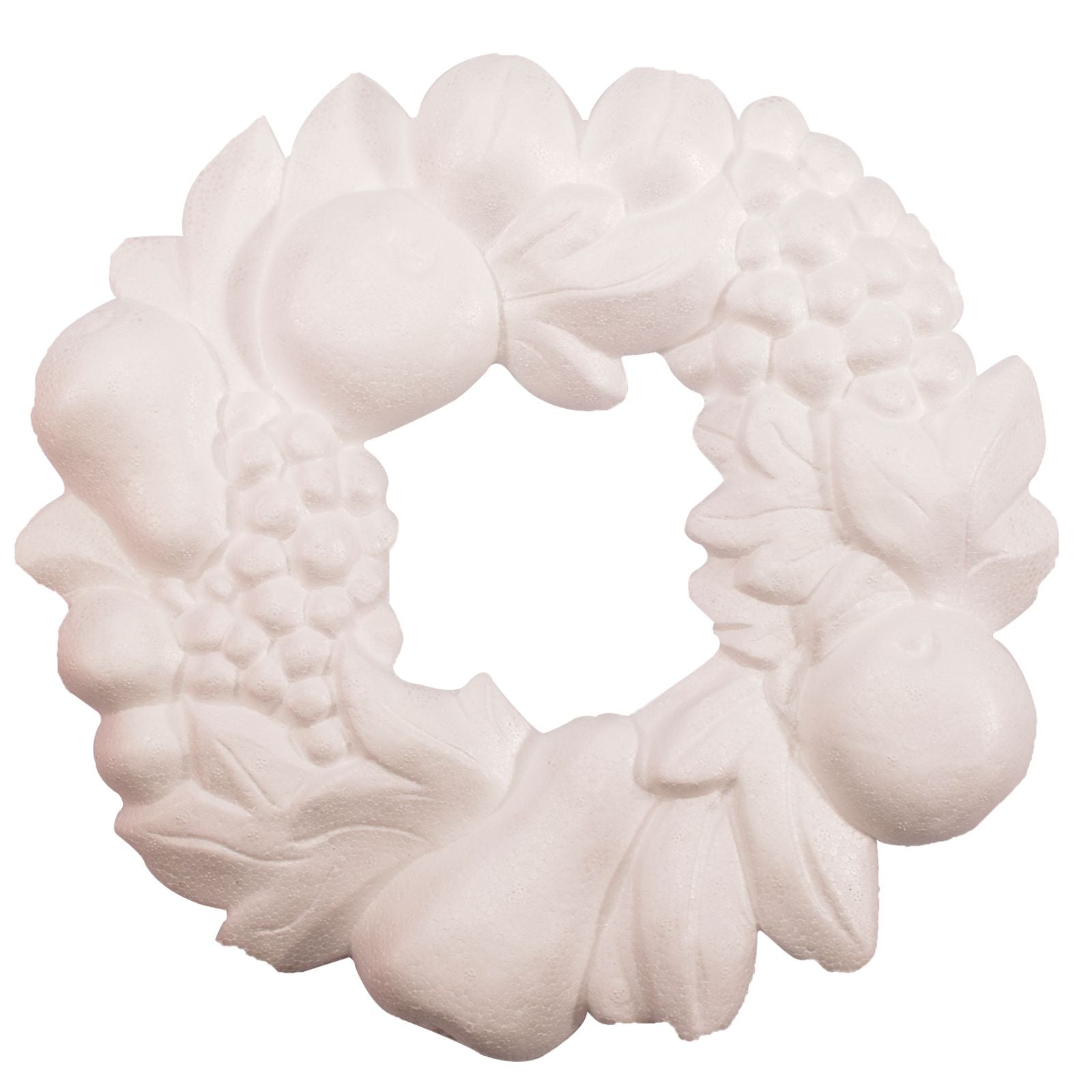 Vaessen creative • couronne de fruits en polystyrène 30cm