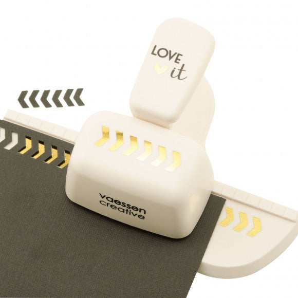 Vaessen creative • love it edge punch chevrons