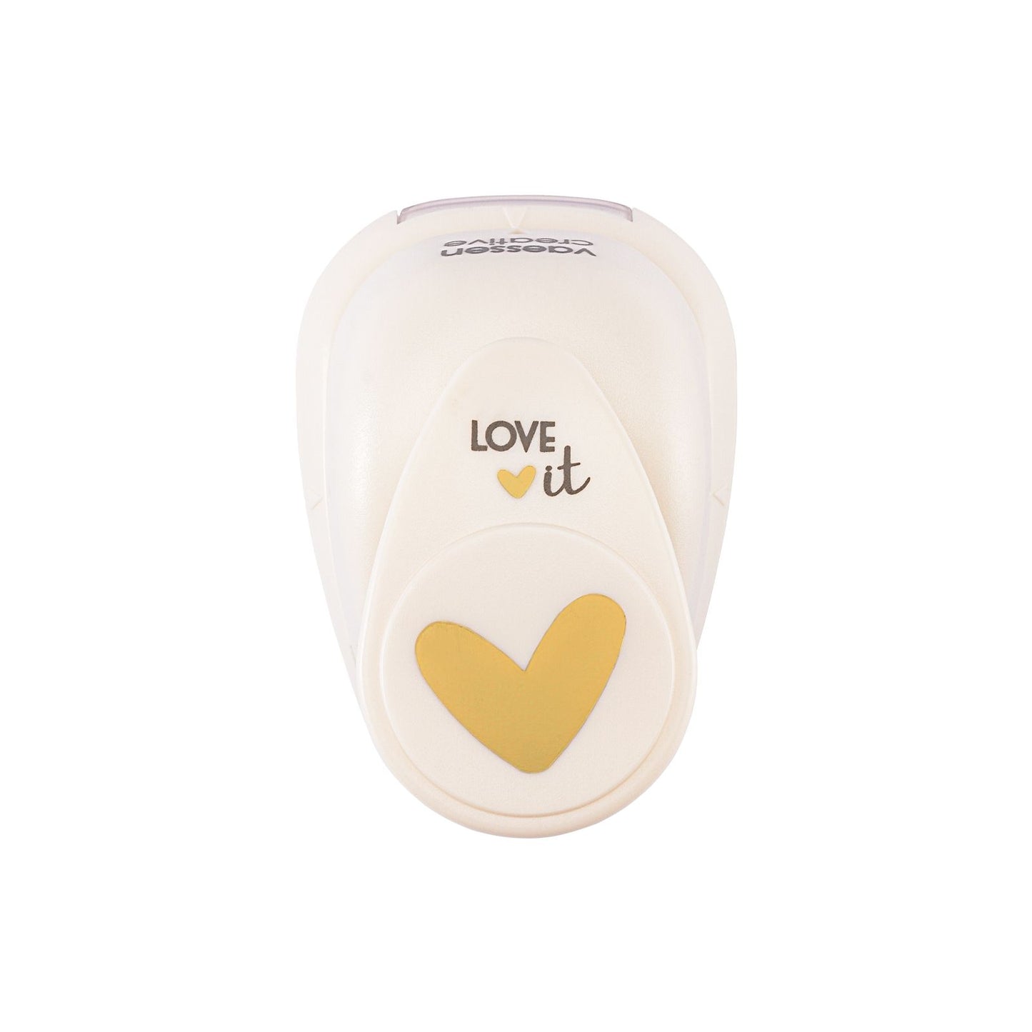 Vaessen creative • love it figurine punch coeur ludique médium