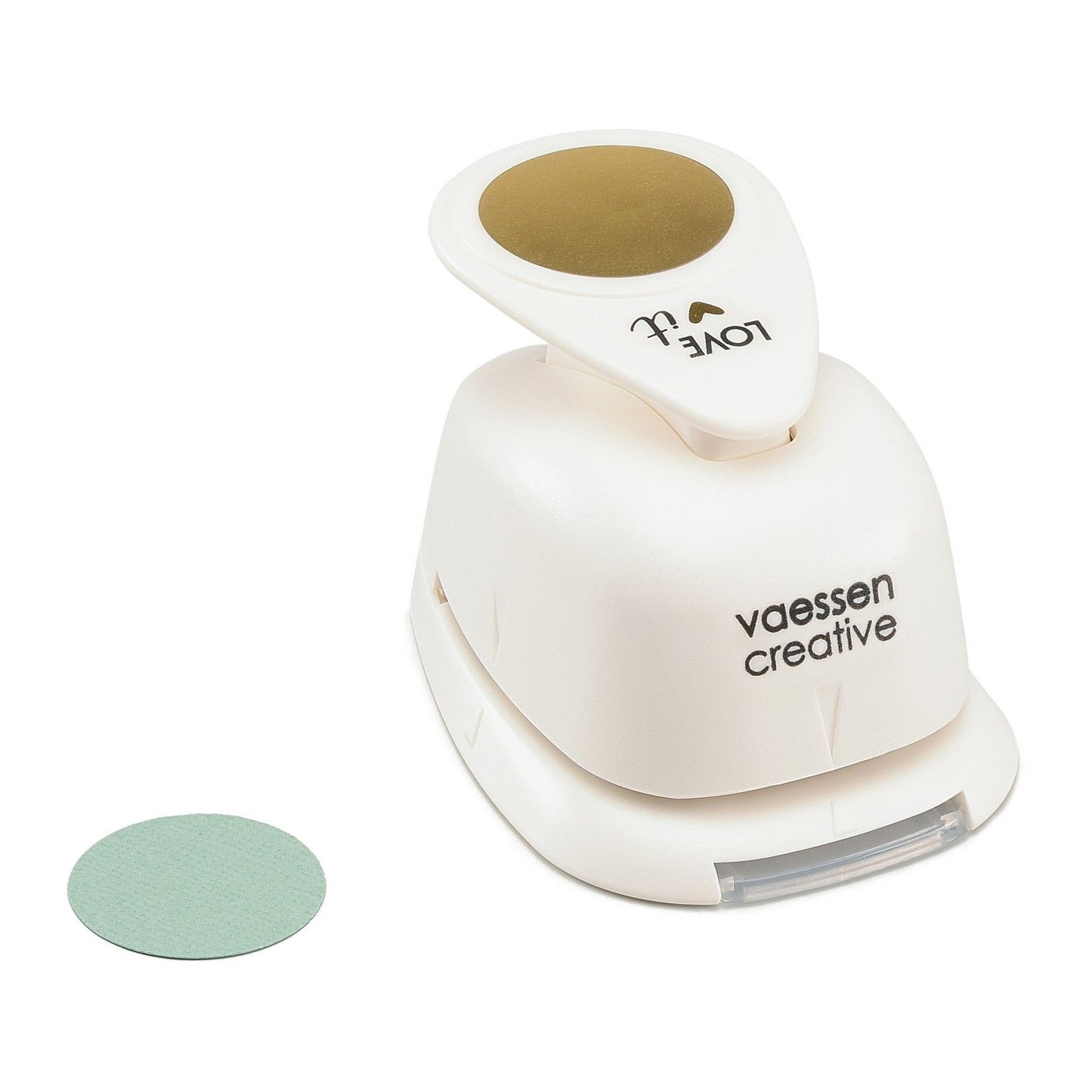 Vaessen creative • love it figure poinçon cercle moyen