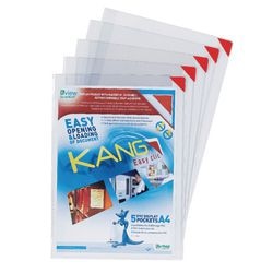 Sac de présentation Kang Djois 194770 A4 PVC transparent