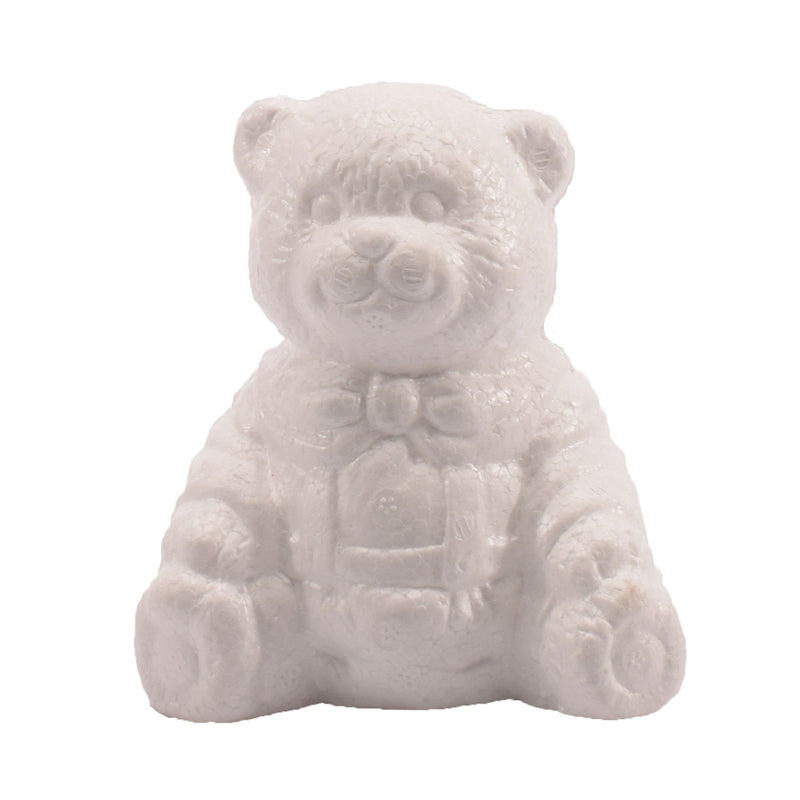Vaessen creative • ours en polystyrène assis 8cm