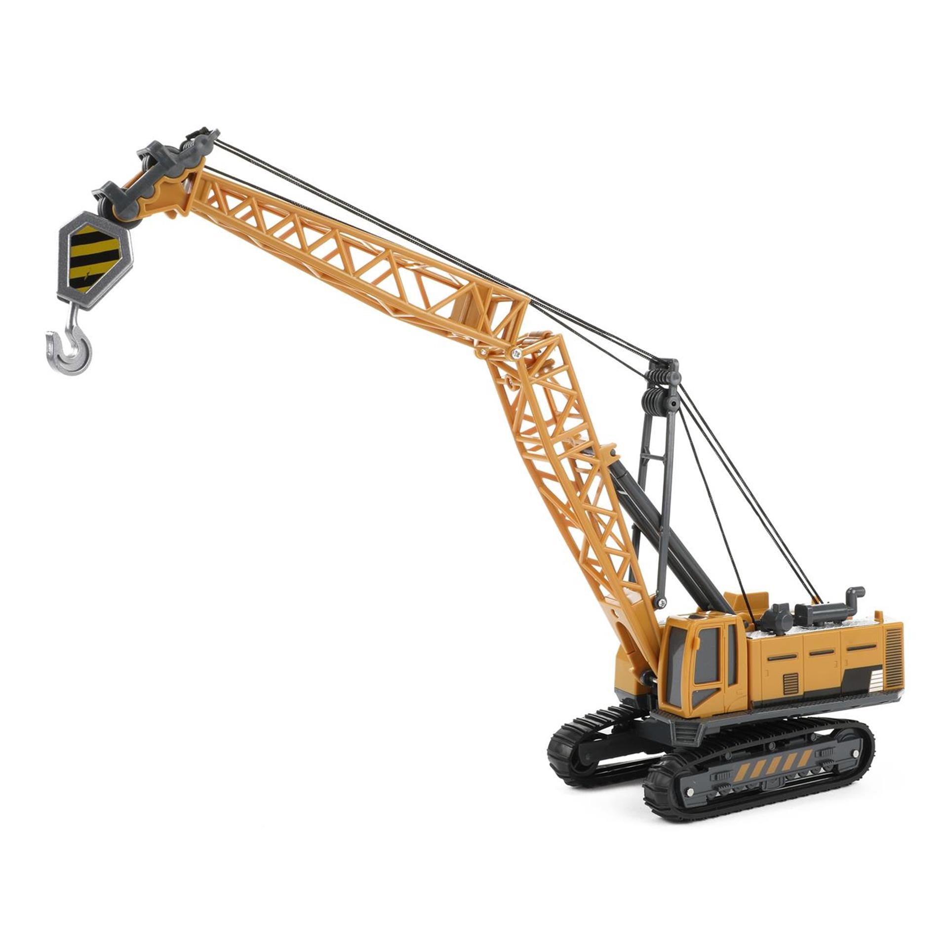 Véhicule de construction en métal - Crane Truck MT Caterpillars 1:55