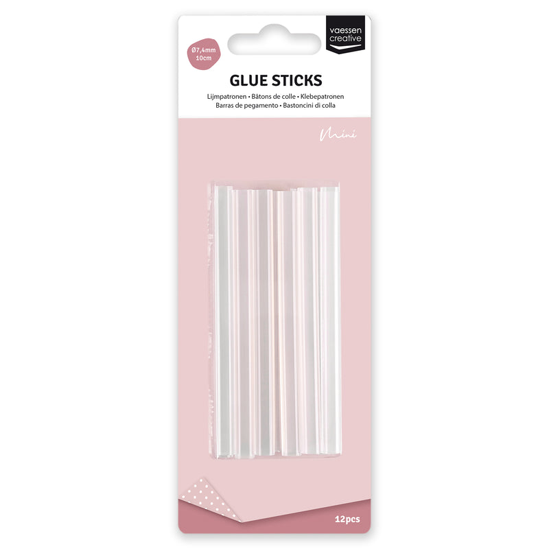 Vaessen creative • bâtons de colle mini 7,4x100mm 12pcs