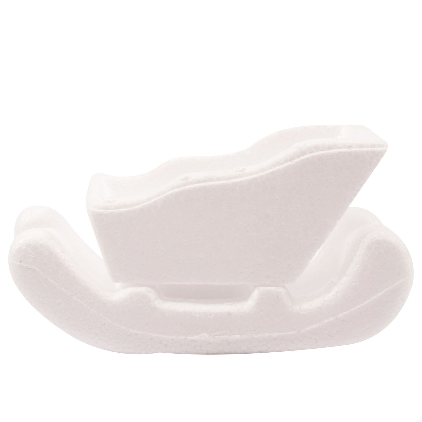 Vaessen creative • luge en polystyrène 2 pièces 11 cm