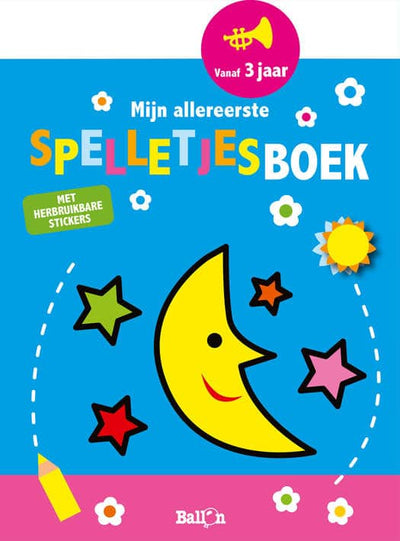 Éditeur standard mon tout premier livre-jeu avec autocollants réutilisables
