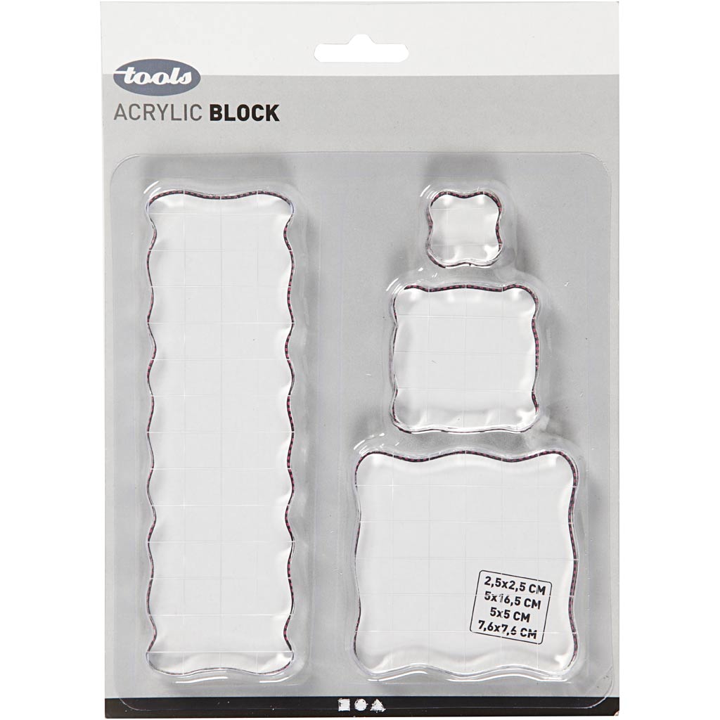 Creativ Company Stamp Block Set, 4st.