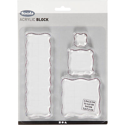 Creativ Company Stamp Block Set, 4st.