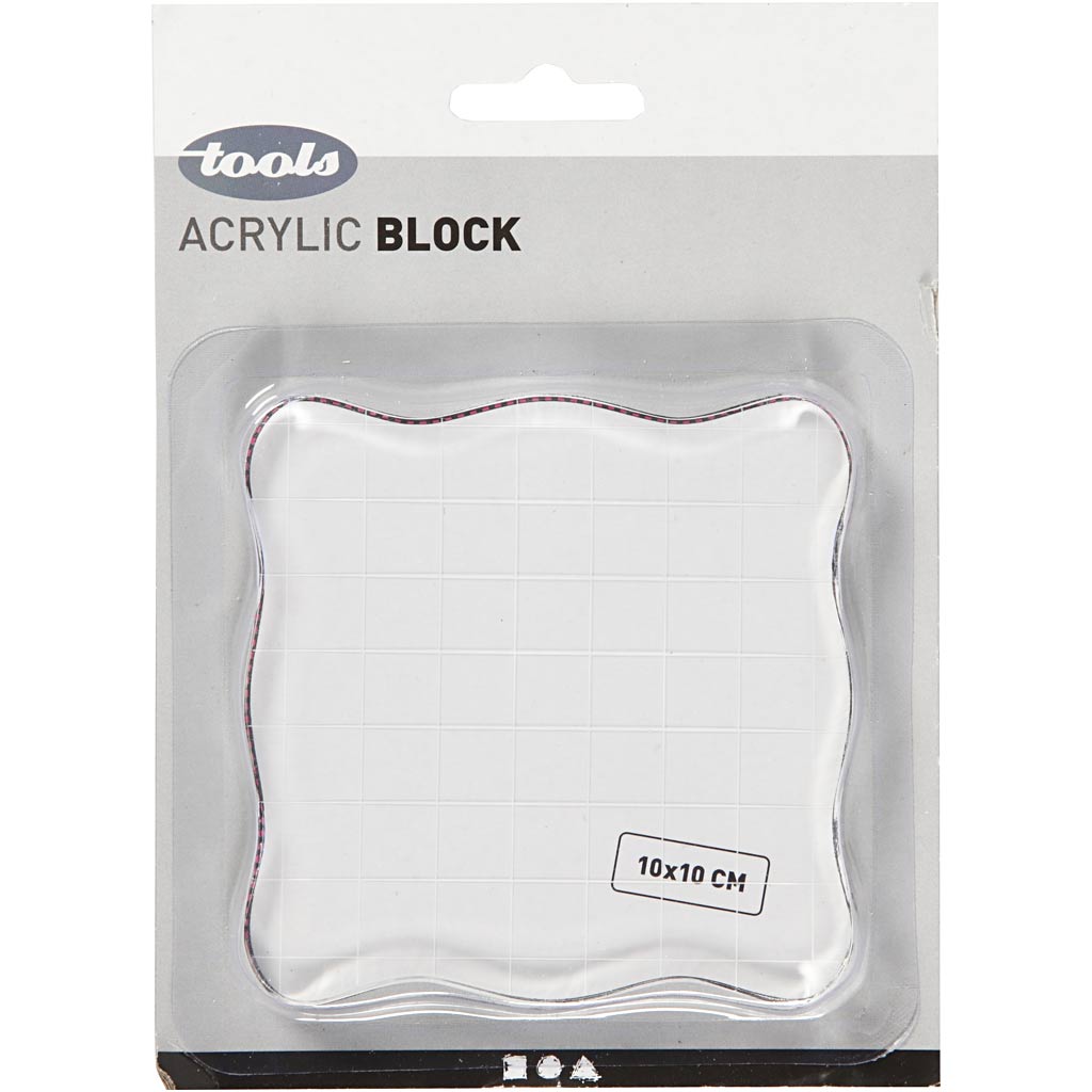 Bloc de tampon de la société Creativ 10x10cm