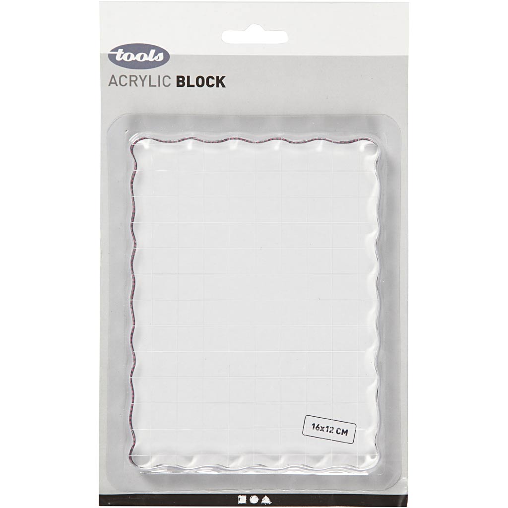 Bloc de tampons décor Viva, dim. 16x12 cm, épaisseur 1 cm, 1 pièce