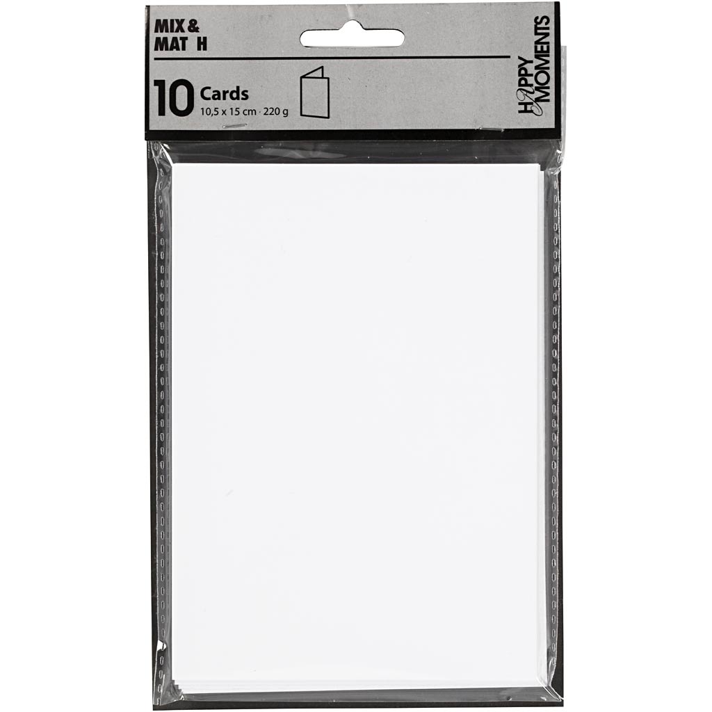 Billets blancs 225gr, 10st.