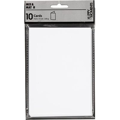 Billets blancs 225gr, 10st.