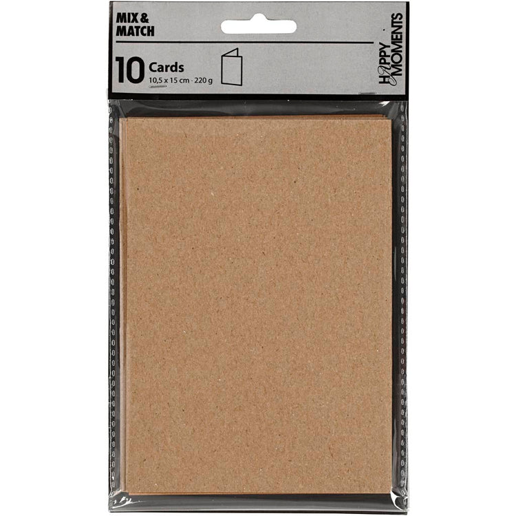 Cartes de société Creativ Naturel 10.5x15cm, 10e.