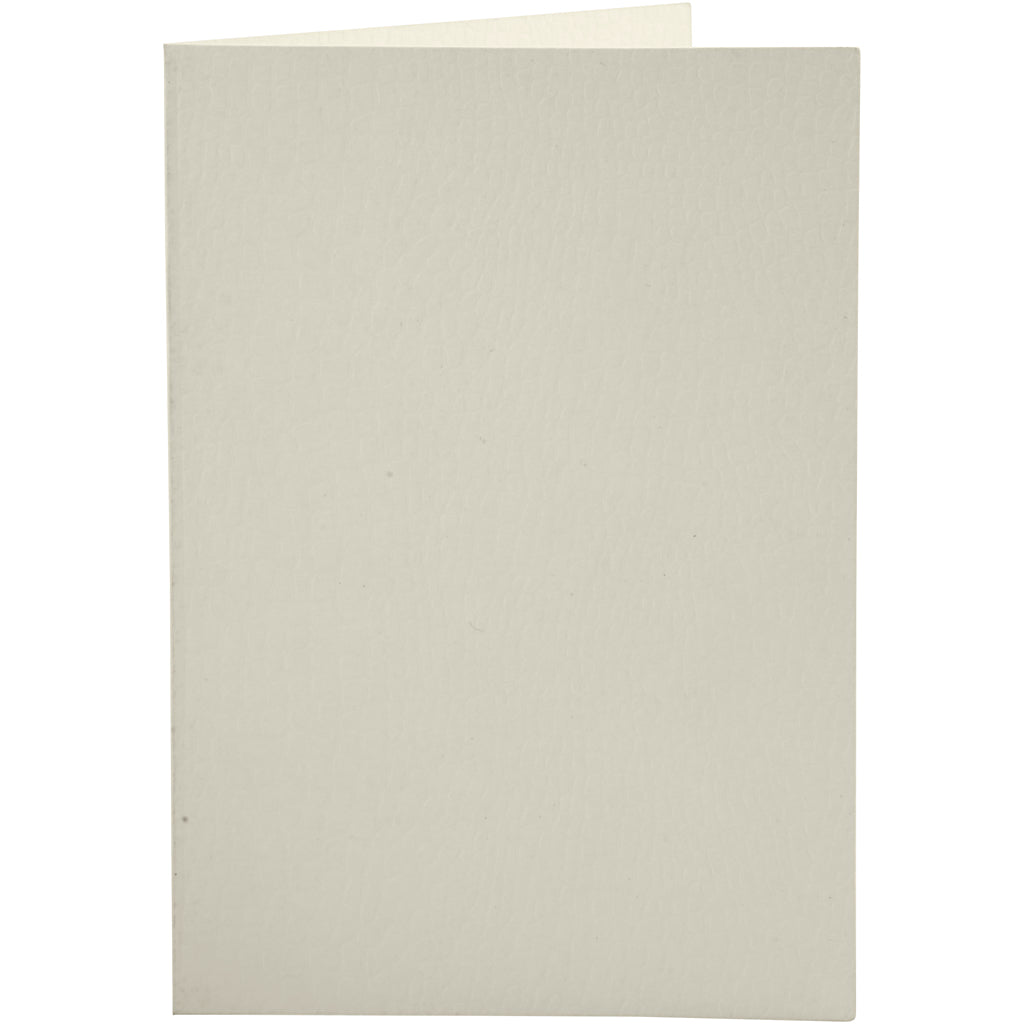 Cartes d'entreprise Creativ, format carte 10,5x15 cm, blanc cassé, 10 pièces, 1 boîte