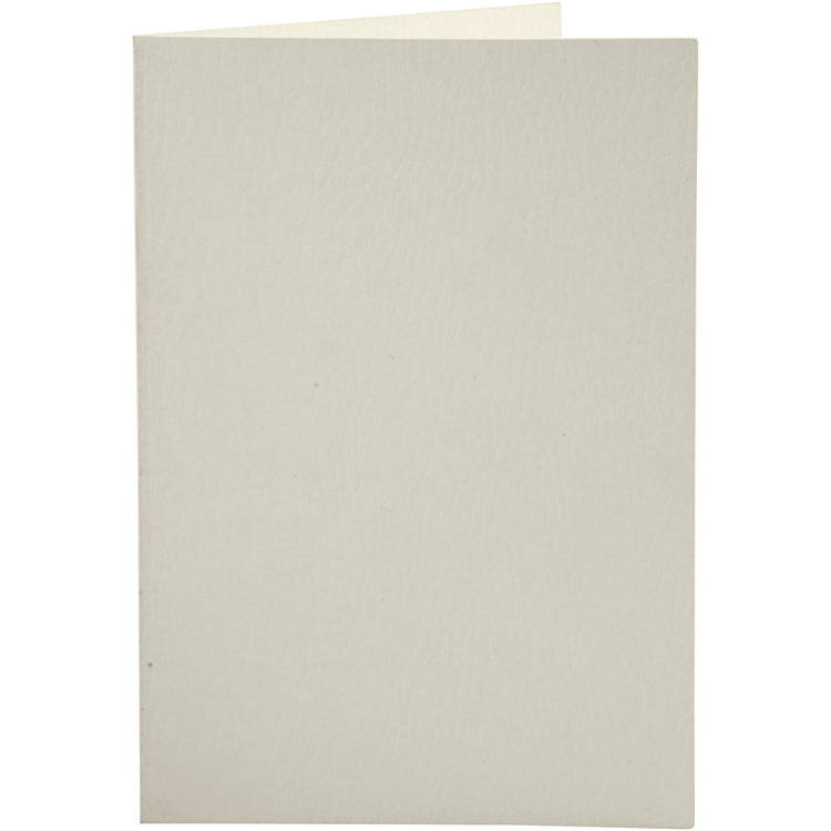 Cartes d'entreprise Creativ, format carte 10,5x15 cm, blanc cassé, 10 pièces, 1 boîte