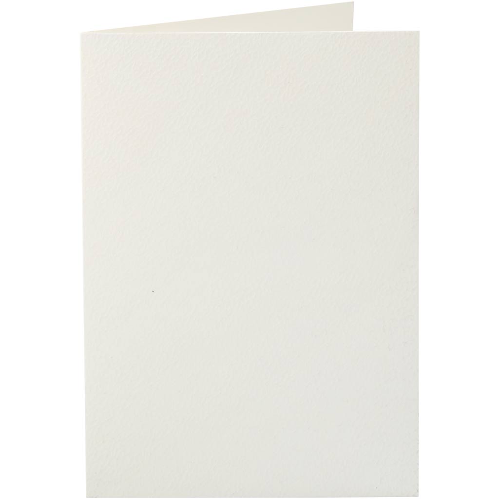 Cartes de société Creativ Off-White 10.5x15cm, 10e.
