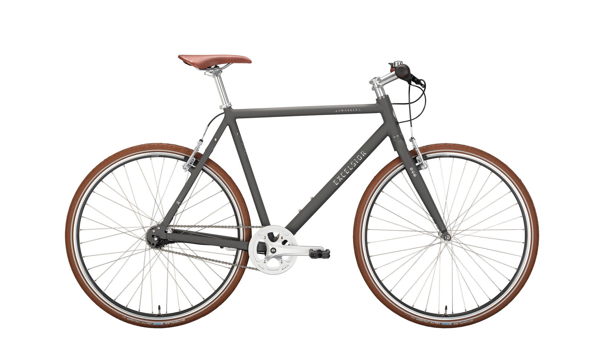 Excelsior Urbanfits Swagger (# 1) Bike Excels.Wagger 28 47 Diam. 7sp gris Matt